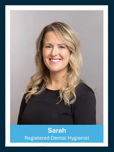 Sarah Registered Dental Hygiensit